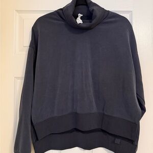 lululemon athletica Gray Cowl Neck Sweater